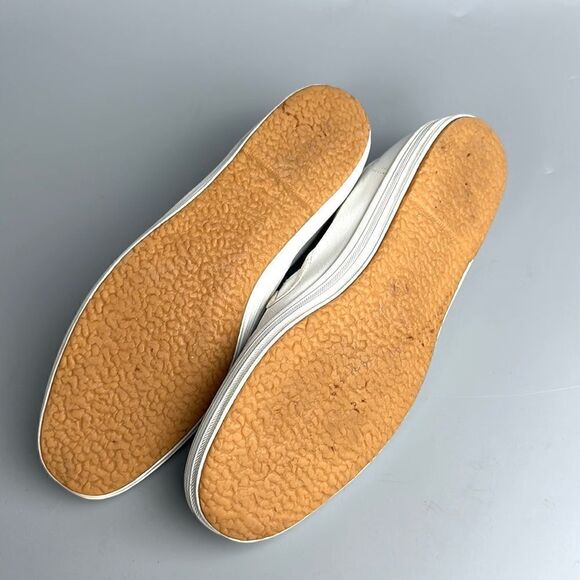 KEDS Vintage 90th White Embroidered Soft Leather Shoes Sneakers US 8 (vintage 9) - Picture 10 of 12